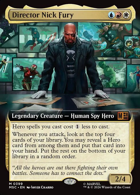 Director Nick Fury [Extended Artwork]
