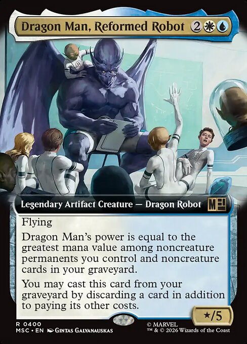 Dragon Man, Reformed Robot [Extended Artwork]