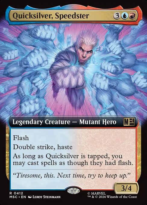 Quicksilver, Speedster [Extended Artwork]