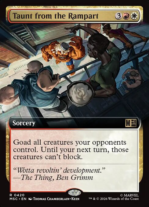Taunt from the Rampart [Extended Artwork]