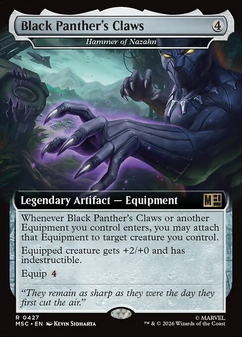 Black Panther's Claws (Hammer of Nazahn) [Extended Artwork]