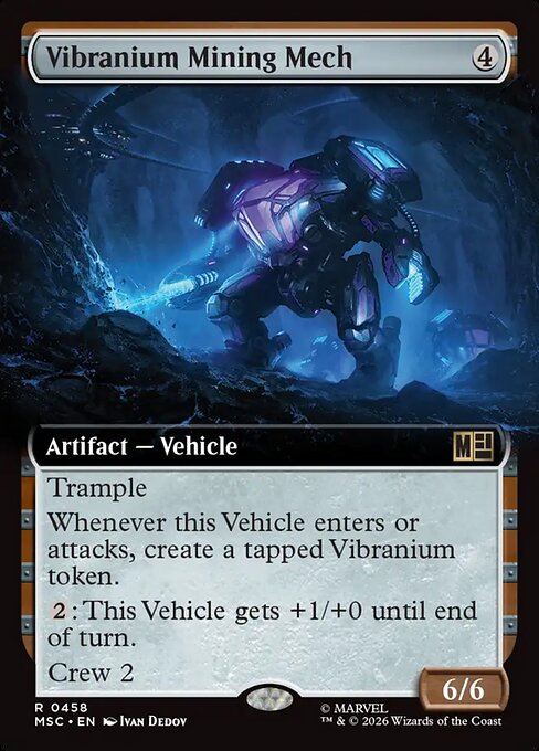 Vibranium Mining Mech [Extended Artwork]
