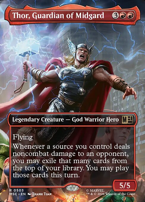 Thor, Guardian of Midgard [Borderless Scene]