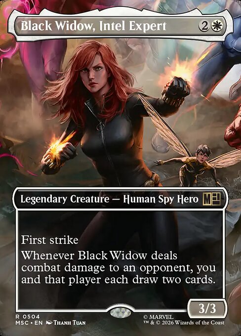Black Widow, Intel Expert [Borderless Scene]