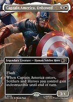 Captain America, Unbowed [Borderless Scene]