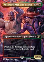 Absorbing Man and Titania [Borderless Scene]