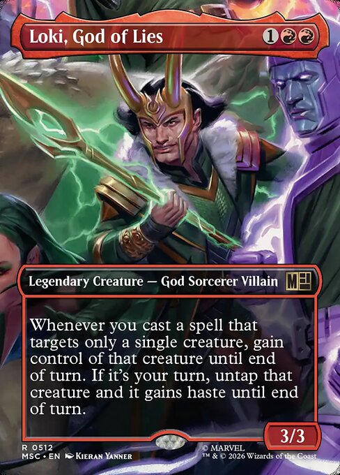 Loki, God of Lies [Borderless Scene Foil]