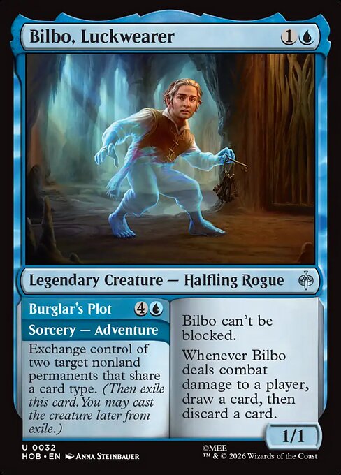 Bilbo, Luckwearer // Burglar's Plot [Foil]