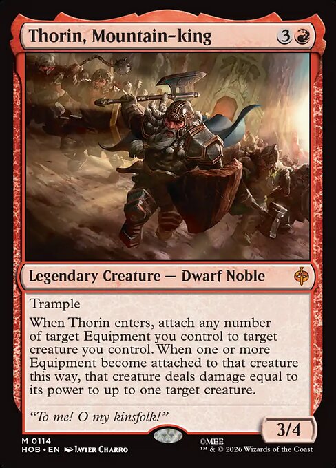 Thorin, Mountain-king [Foil]
