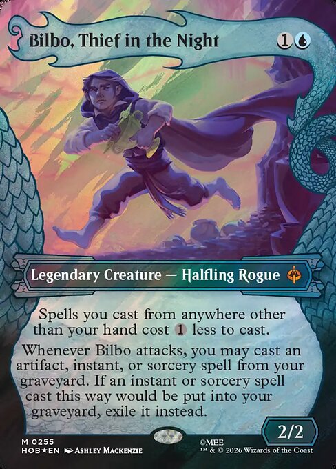 Bilbo, Thief in the Night [Dragon Hoard Frame Surge Foil]
