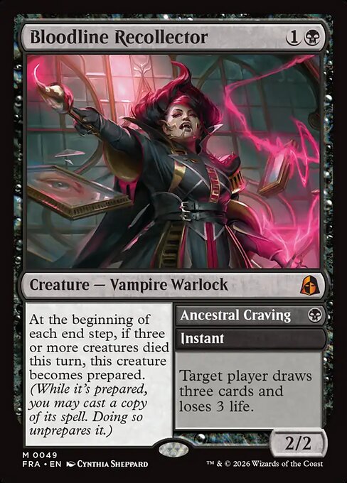 Bloodline Recollector // Ancestral Craving