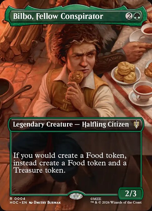 Bilbo, Fellow Conspirator [Borderless Scene Foil]
