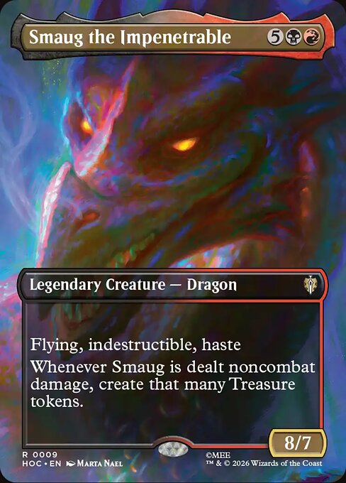 Smaug the Impenetrable [Borderless Scene Foil]