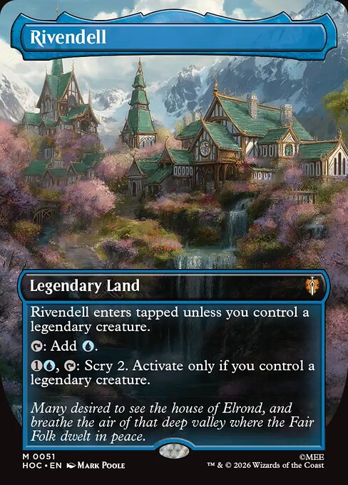 Rivendell [Borderless Classic Artist]