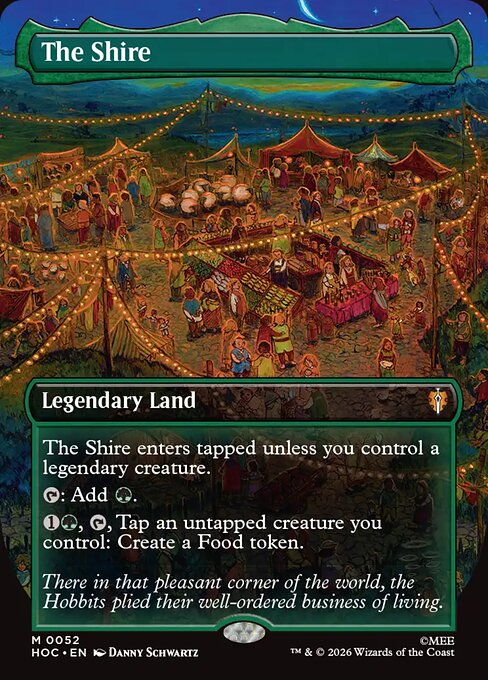 The Shire [Borderless Classic Artist Foil]