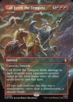 Call Forth the Tempest [Borderless Classic Artist Surge Foil]