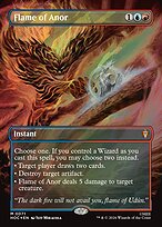 Flame of Anor [Borderless Classic Artist Surge Foil]