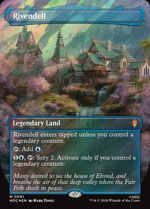 Rivendell [Borderless Classic Artist Surge Foil]