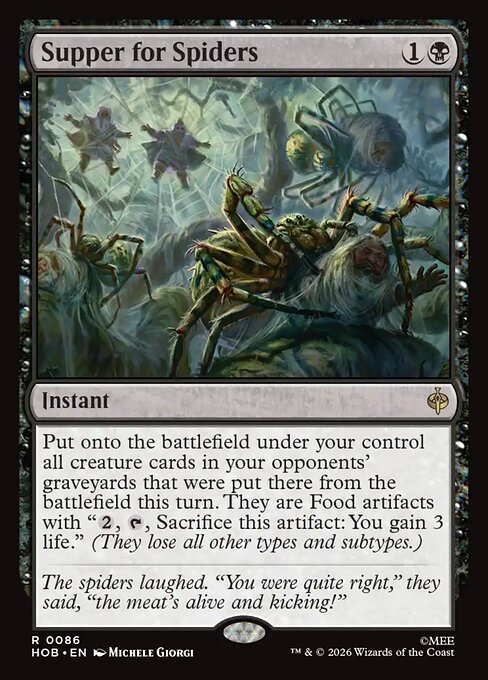 Supper for Spiders [Foil]