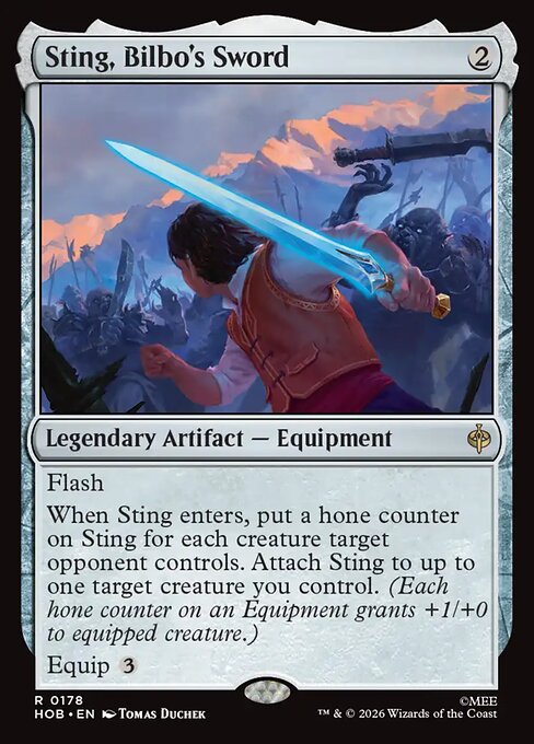 Sting, Bilbo's Sword [Foil]