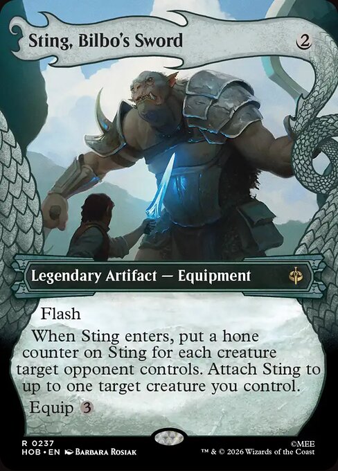 Sting, Bilbo's Sword [Dragon Hoard Frame Foil]