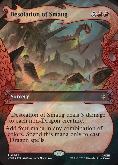Desolation of Smaug [Dragon Hoard Frame Surge Foil]