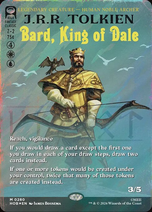 Bard, King of Dale [Book Cover Surge Foil]