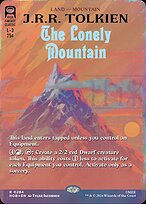 The Lonely Mountain [Book Cover Surge Foil]