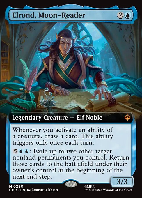 Elrond, Moon-Reader [Extended Artwork]