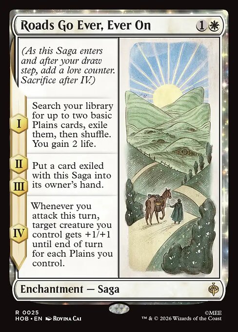 Roads Go Ever, Ever On [Foil]
