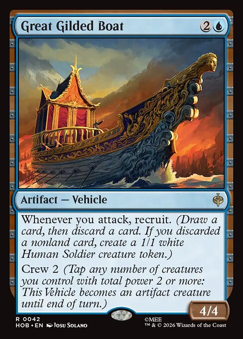 Great Gilded Boat [Foil]