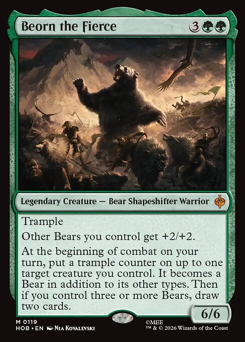 Beorn the Fierce [Foil]