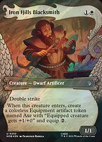 Iron Hills Blacksmith [Dragon Hoard Frame Surge Foil]