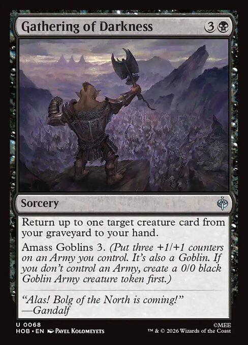 Gathering of Darkness [Foil]