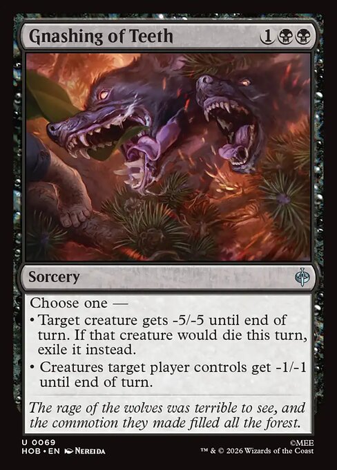 Gnashing of Teeth [Foil]