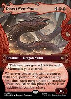 Desert Were-Worm [Dragon Hoard Frame]