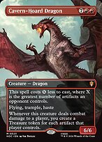 Cavern-Hoard Dragon [Borderless Classic Artist]
