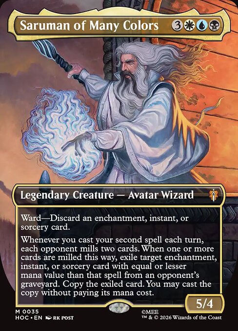 Saruman of Many Colors [Borderless Classic Artist]