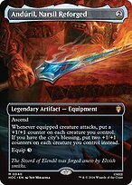 Andúril, Narsil Reforged [Borderless Classic Artist]