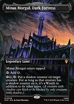 Minas Morgul, Dark Fortress [Borderless Classic Artist]