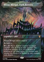 Minas Morgul, Dark Fortress [Borderless Classic Artist Surge Foil]