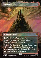 Mount Doom [Borderless Classic Artist Surge Foil]