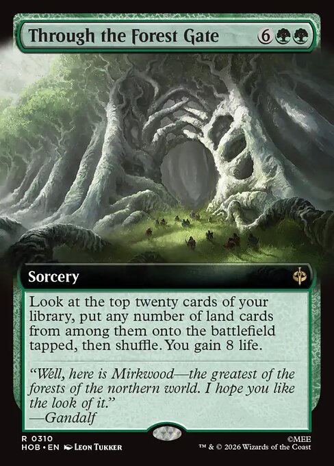 Through the Forest Gate [Extended Artwork Foil]