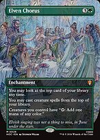 Elven Chorus [Borderless Classic Artist]
