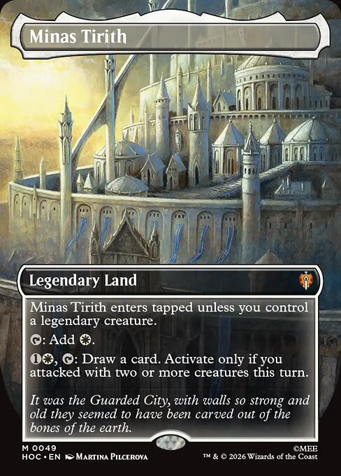 Minas Tirith [Borderless Classic Artist]