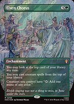 Elven Chorus [Borderless Classic Artist Surge Foil]