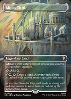 Minas Tirith [Borderless Classic Artist Surge Foil]