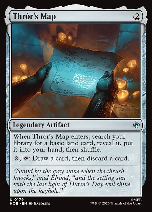 Thrór's Map [Foil]