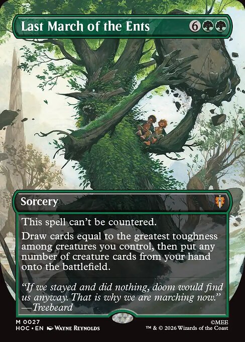 Last March of the Ents [Borderless Classic Artist]