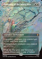 Flowering of the White Tree [Borderless Classic Artist Surge Foil]